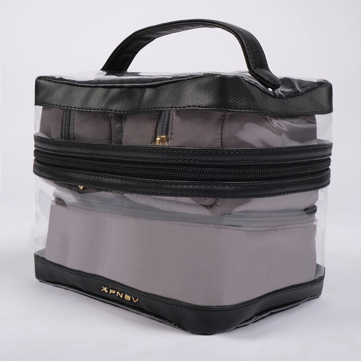 4-IN-1 JET SET TRAVEL KIT BAG - GREY