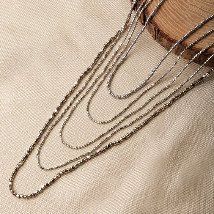 Vintage 5 Strings Beads Necklace
