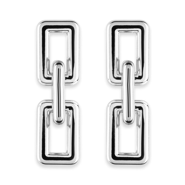 Gold and Silver Toned Dazzling Light Weight Earrings