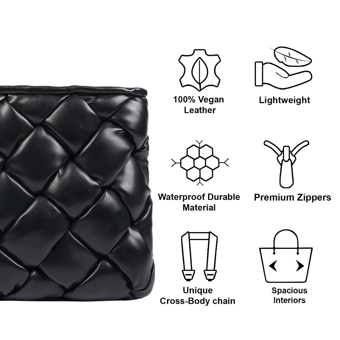 Urban Glam Weave Bag