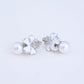 Baby Flower and Pearl Earrings