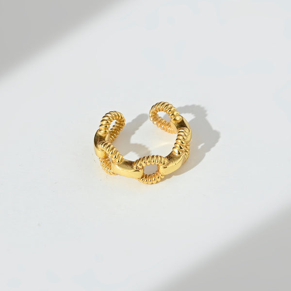 Knotted Adjustable Ring
