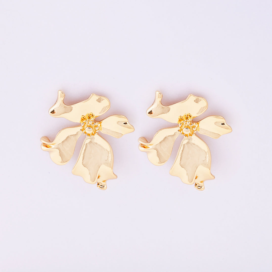 Shining Flower Statement Earrings