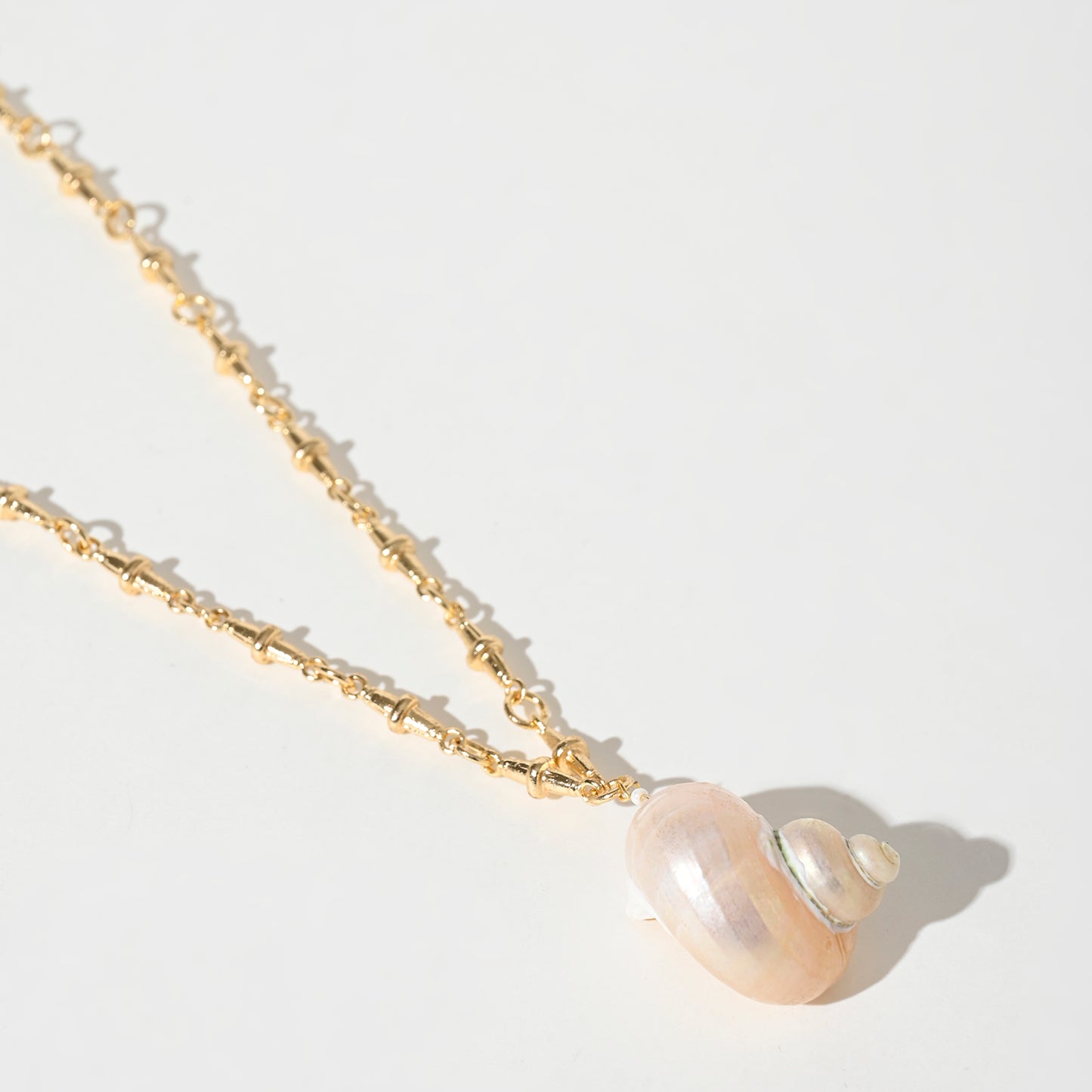 Natural Shell Pendant Necklace