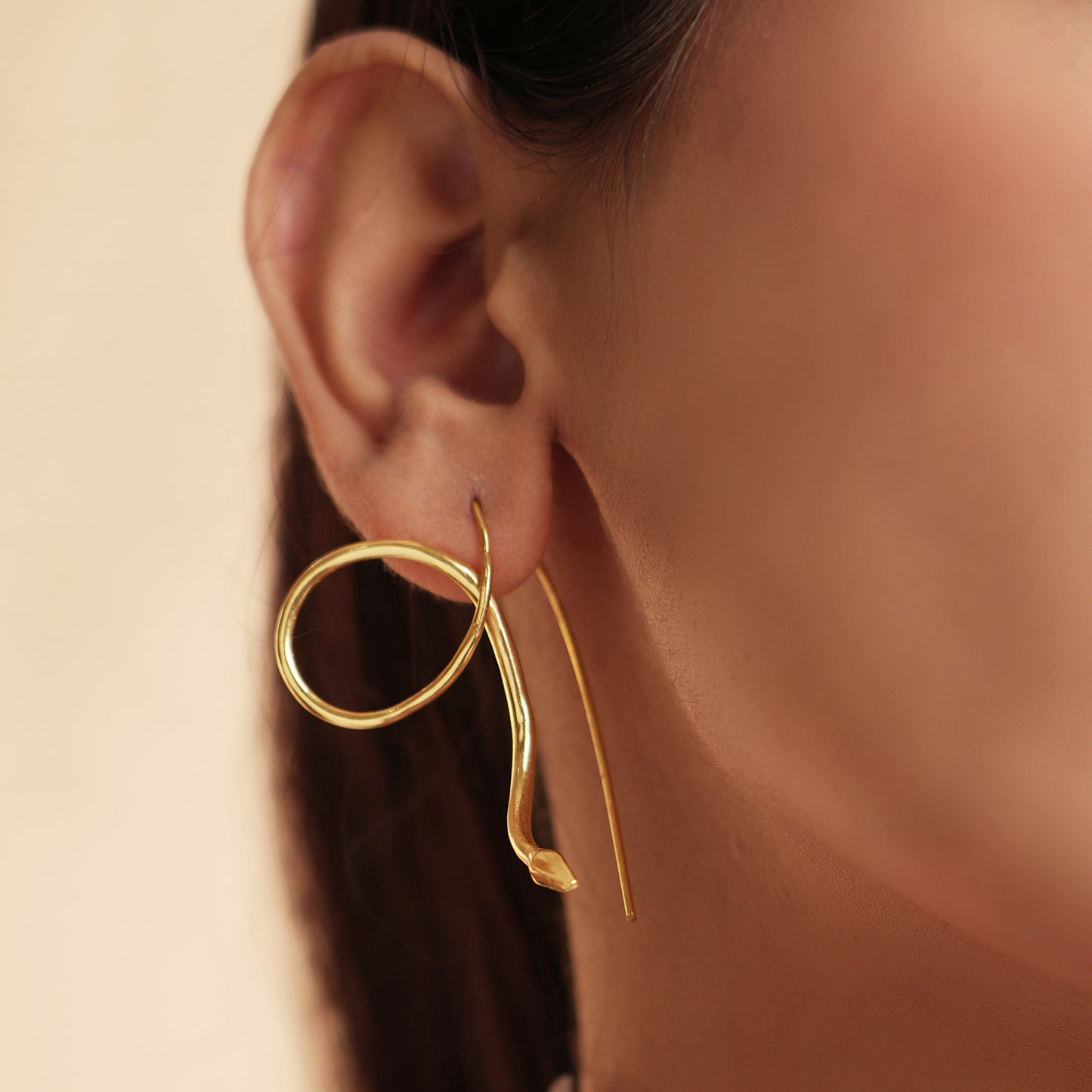 Serpent Style Earrings