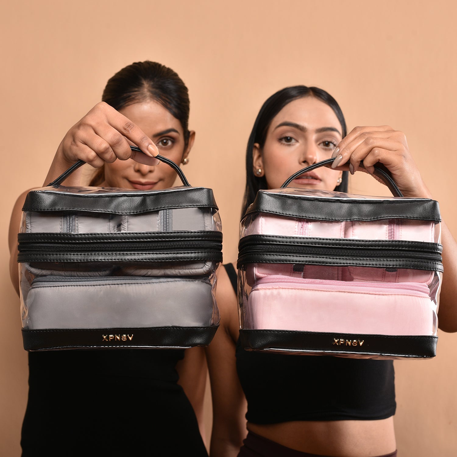 4-IN-1 JET SET TRAVEL KIT BAG - GREY