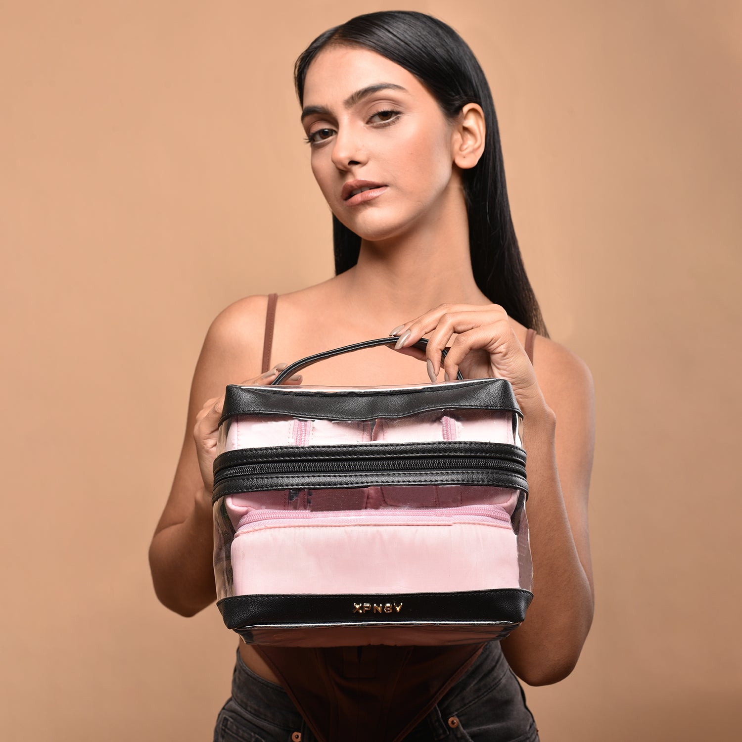 4-IN-1 JET SET TRAVEL KIT BAG - GREY