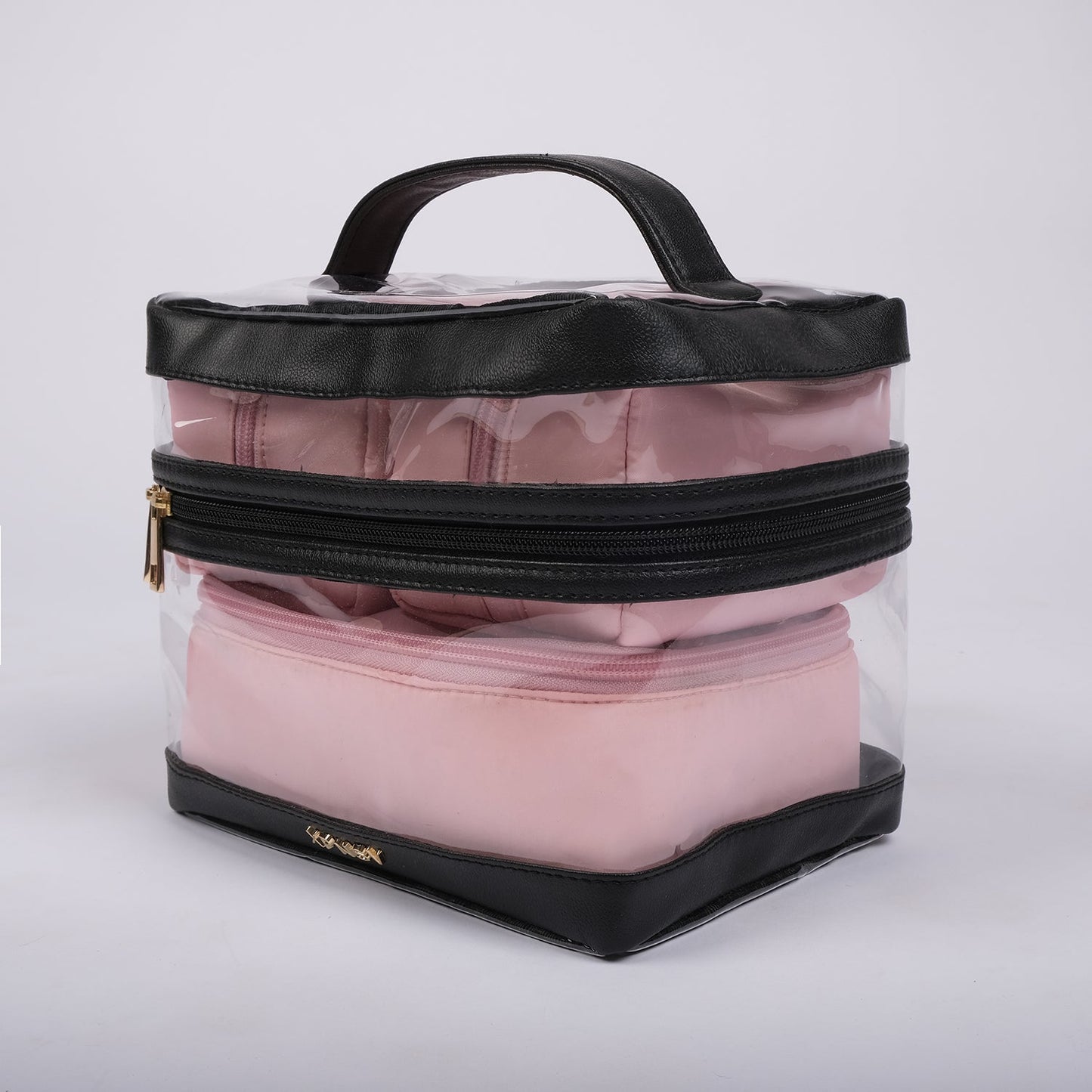 4-In-1 Jet Set Travel Kit Bag - Pink