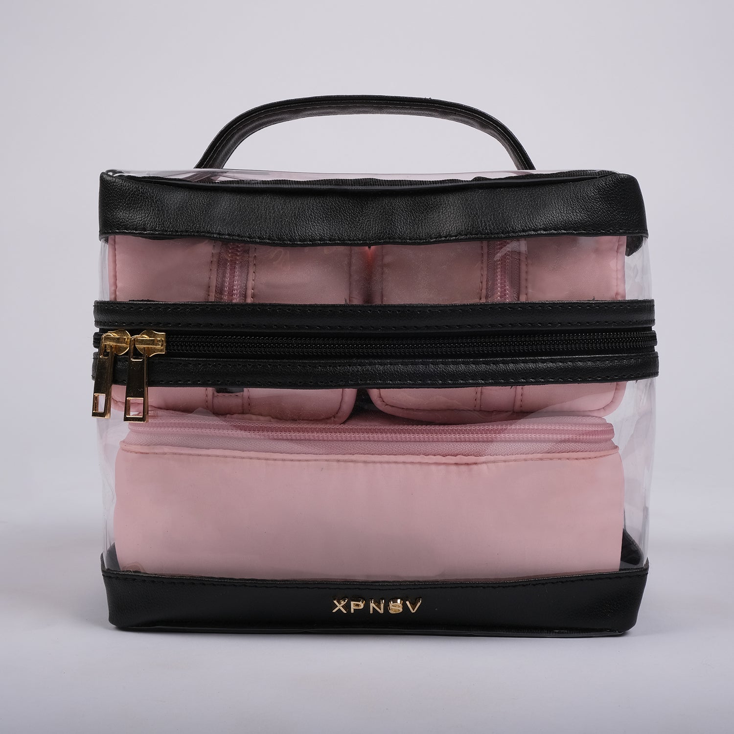 4-In-1 Jet Set Travel Kit Bag - Pink