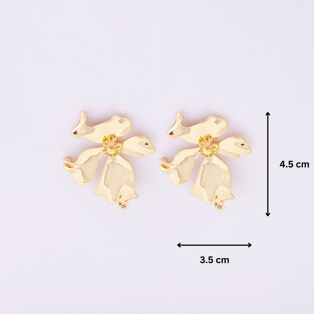 Shining Flower Statement Earrings