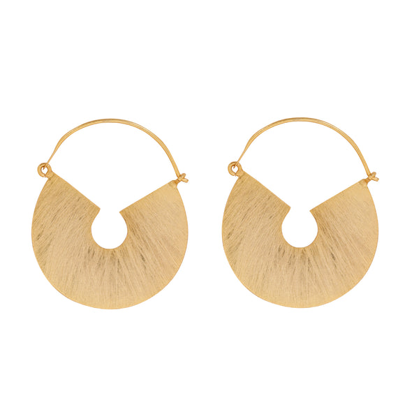 Golden Hoops Earrings