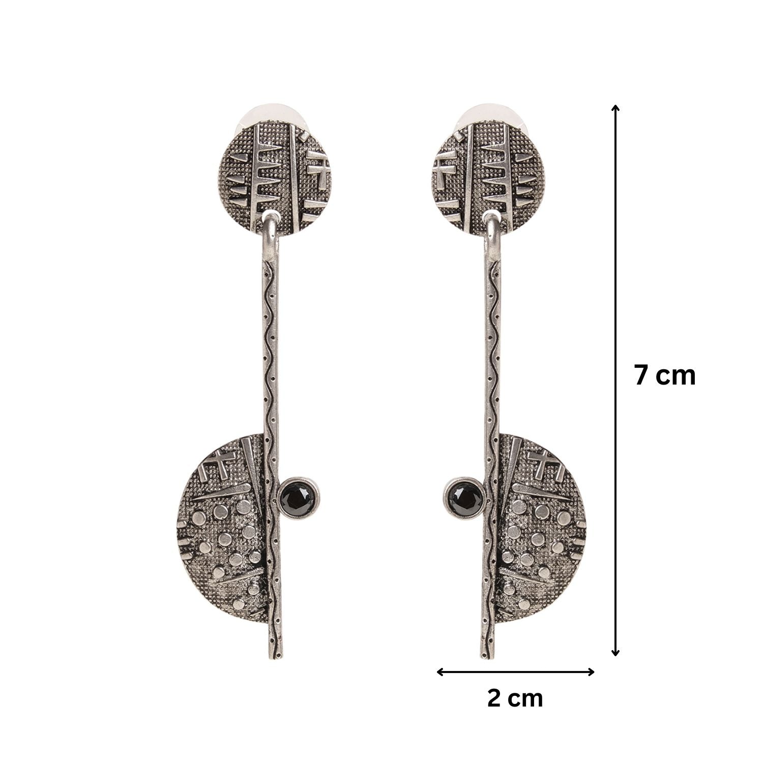 Vintage Tribal Oxidised Vaanya Earrings