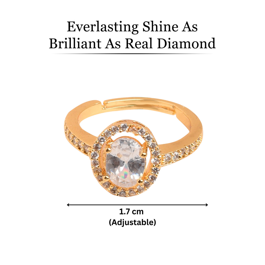 Oval Solitaire Gold