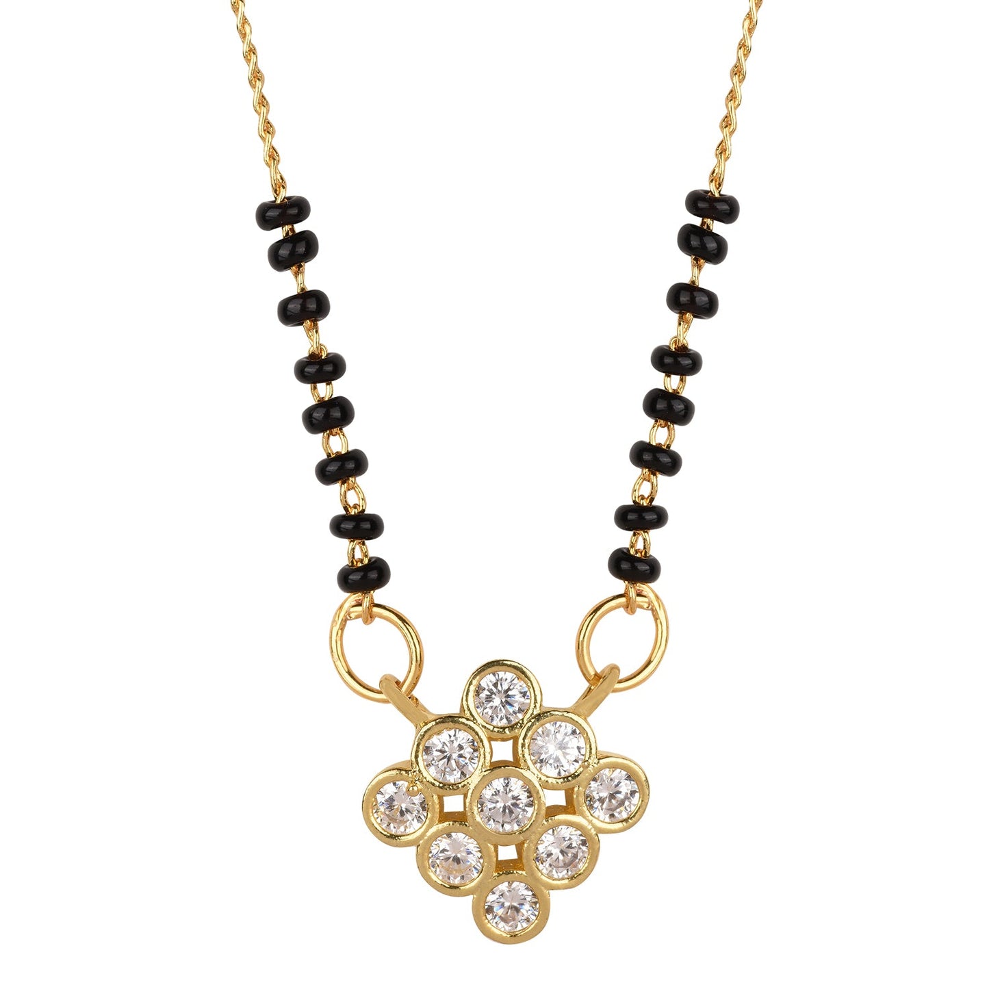 AMERICAN DIAMOND CLASSIC QUAD MANGALSUTRA