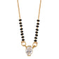 AMERICAN DIAMOND OVAL SOLITIARE MANGALSUTRA