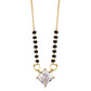 AMERICAN DIAMOND SQUARE SOLITIARE MANGALSUTRA