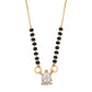 AMERICAN DIAMOND TEARDROP SOLITIARE MANGALSUTRA