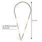 AMERICAN DIAMOND TEARDROP SOLITIARE MANGALSUTRA