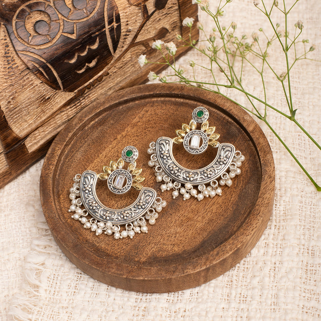 Antique Chandra Earrings