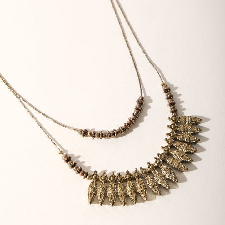 Antique Dual Gold Necklace