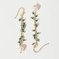 Beaded Pearl Drop Earrings