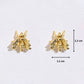 Bee Stud Earrings