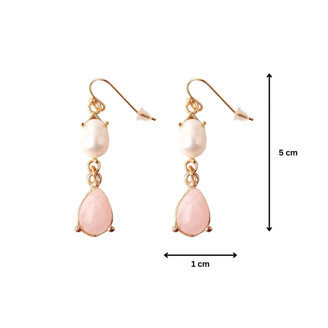 Blush Pearl Dangler Earrings