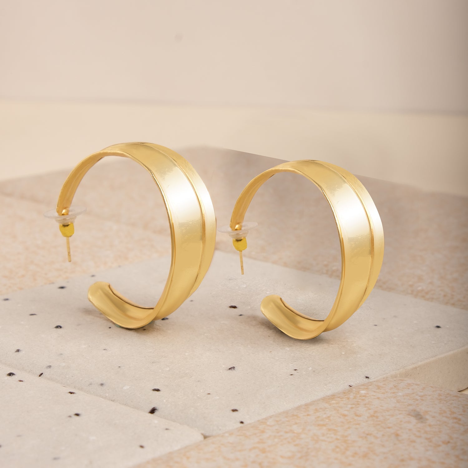 Bold Glam Hoop Earrings