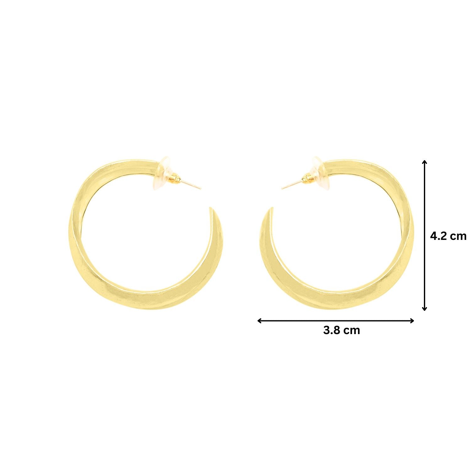 Bold Glam Hoop Earrings