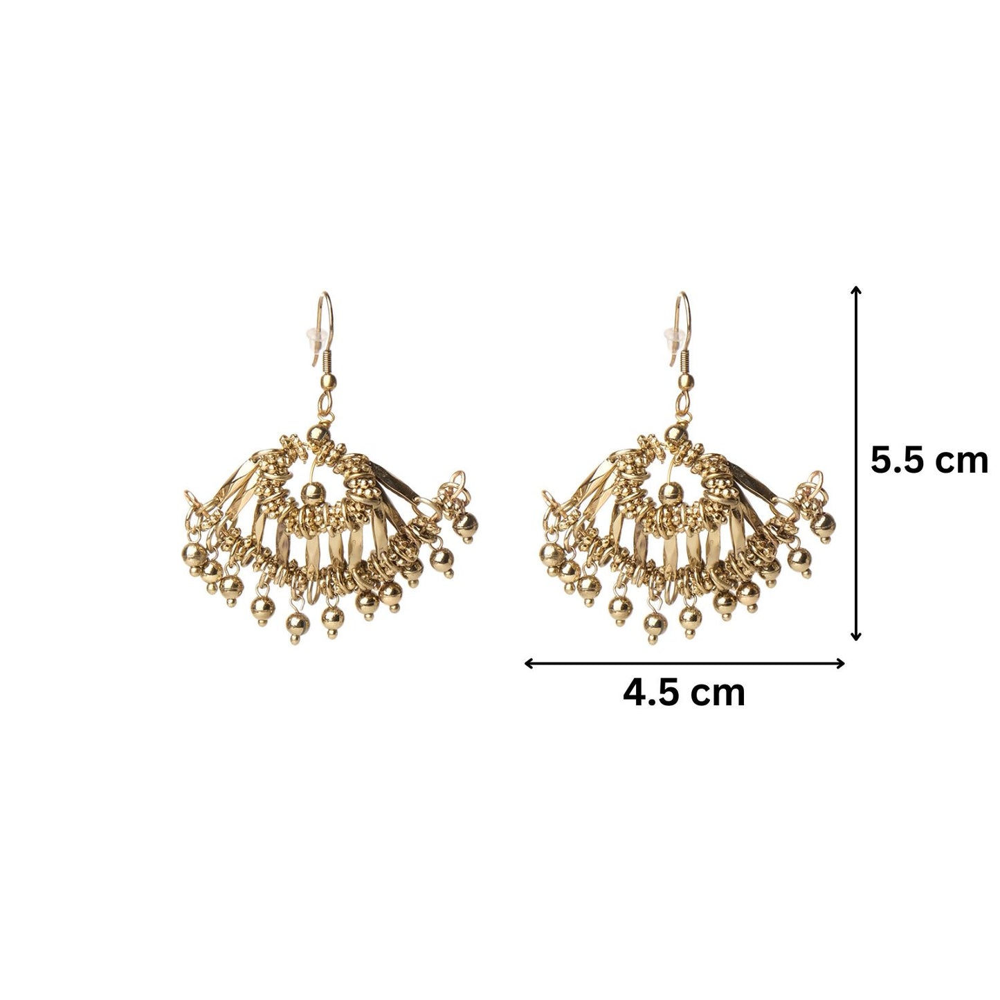 Vintage Blooming Beads Earrings