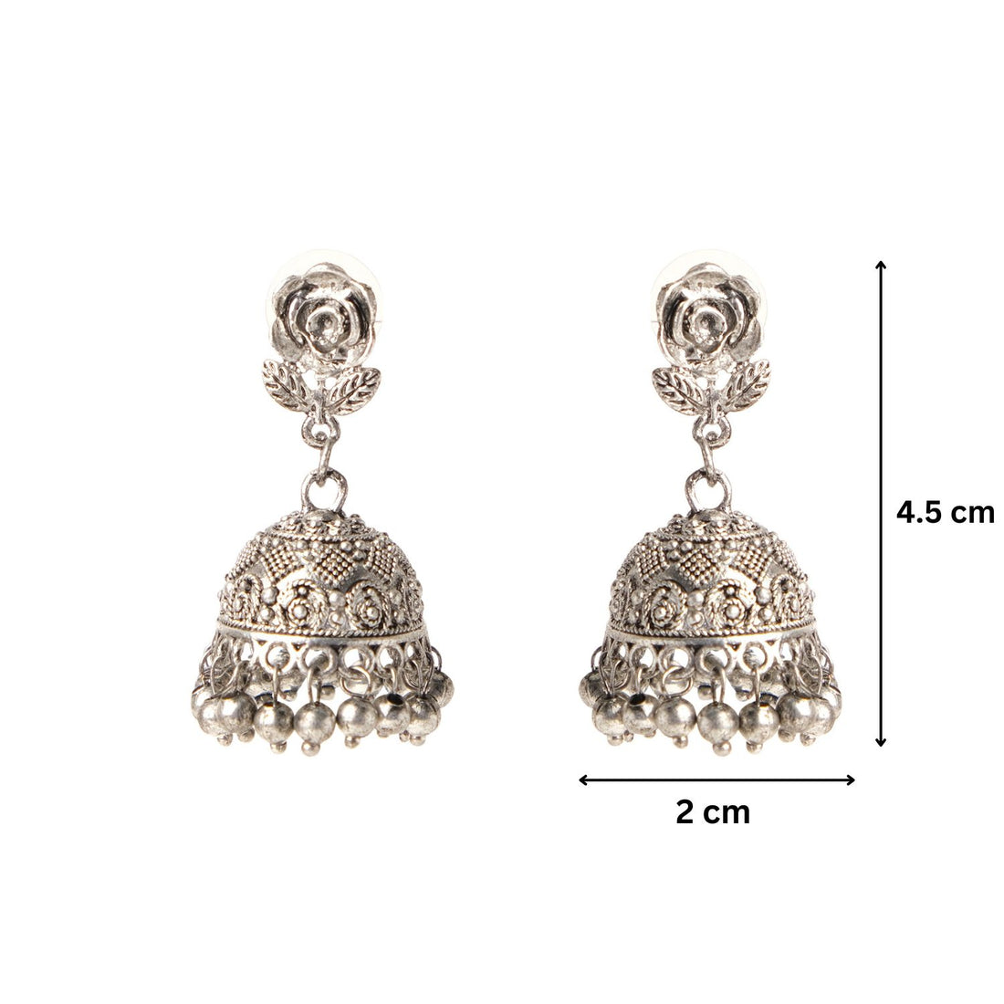 Vintage Melody Jhumka Earrings