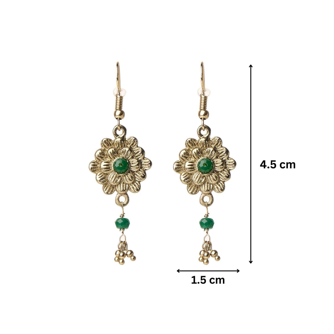 Vintage Phool Beads Dangler Earrings