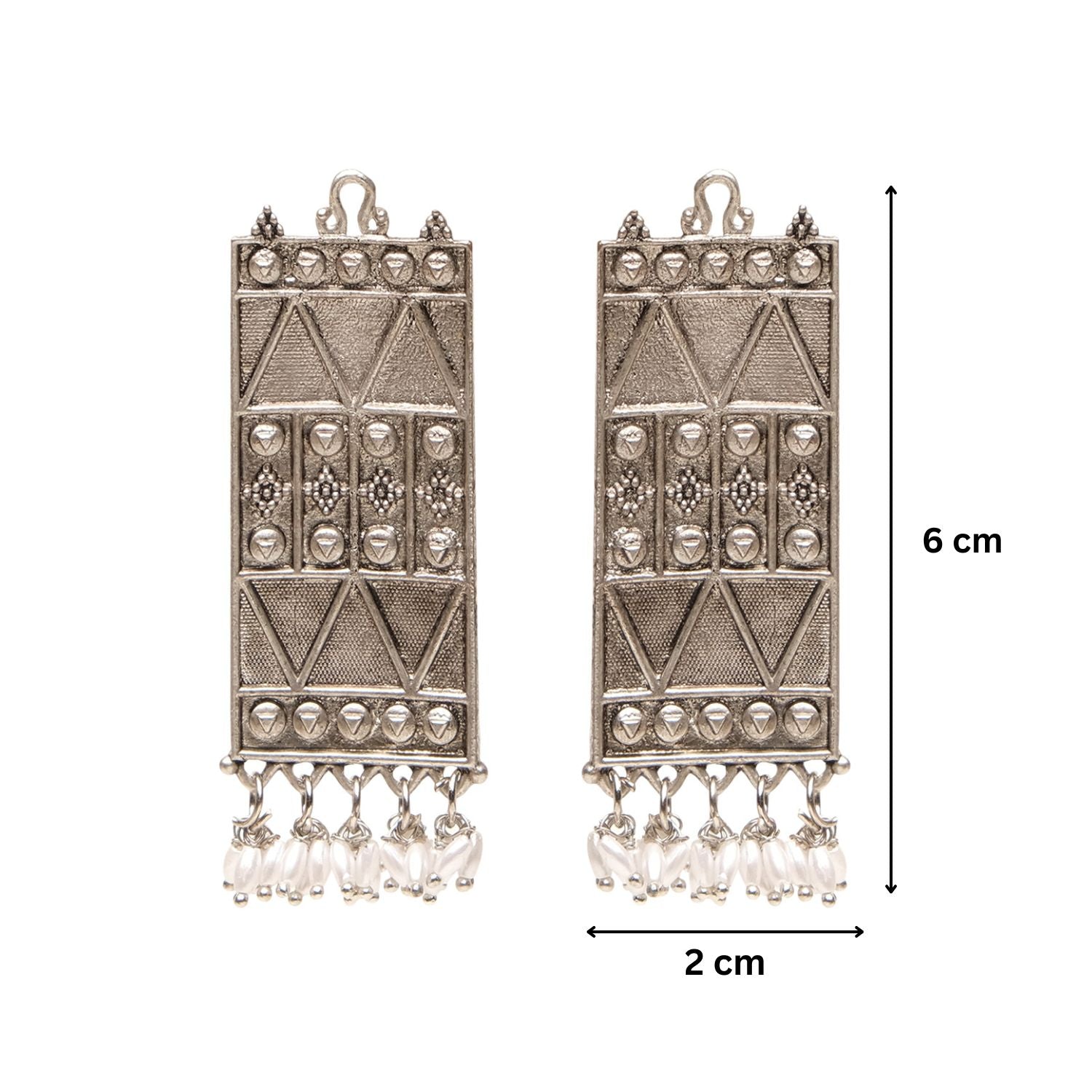 Vintage Tribal Pattern Earrings