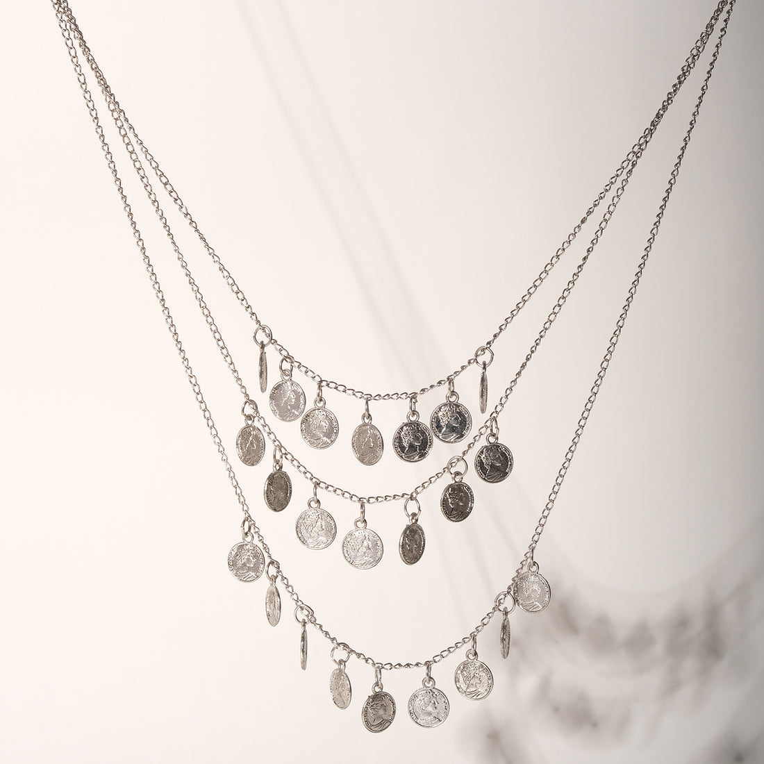 Silver Legacy Coin Necklace