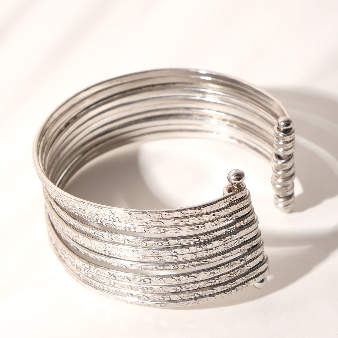 Textured Cuff Bracelet