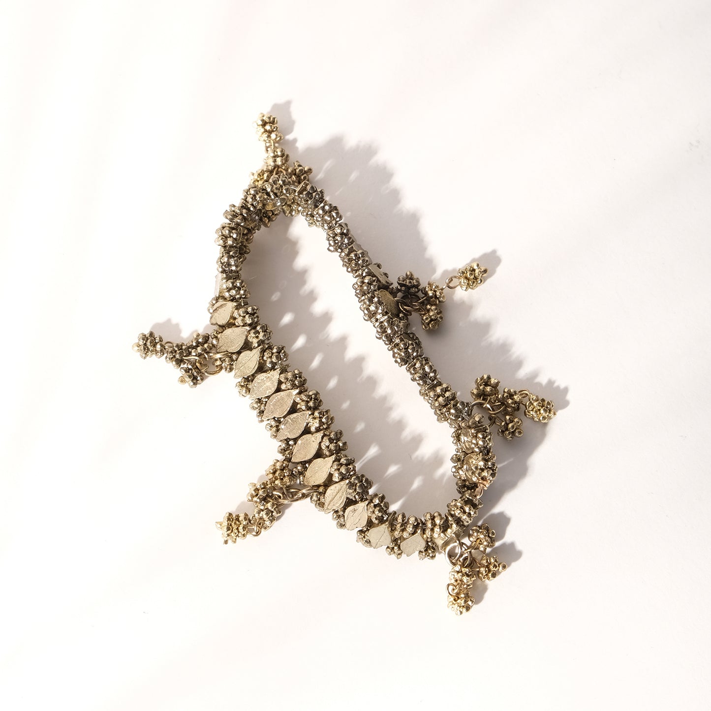 Antique Floral Beads Bracelet