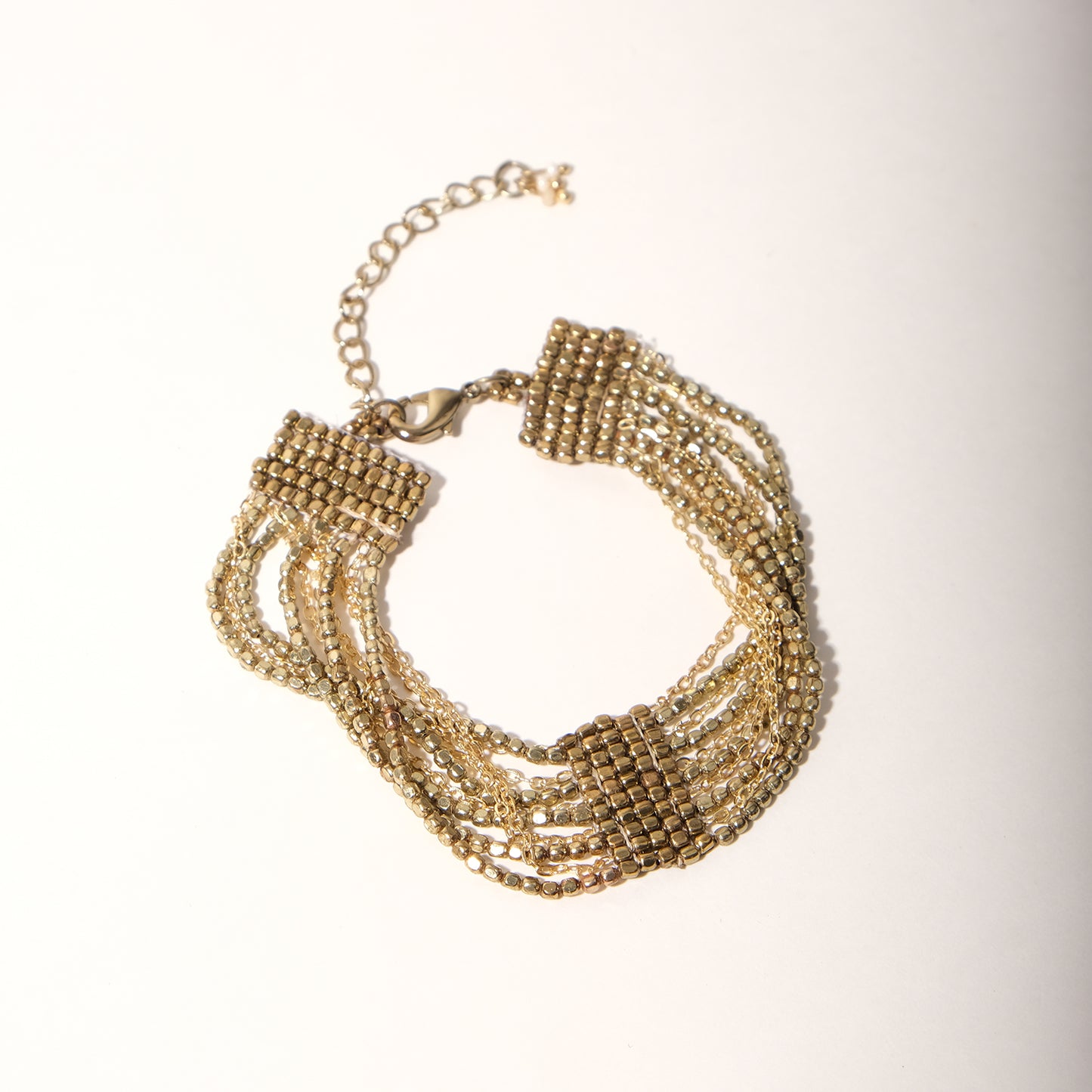 Glam Beads String Bracelet
