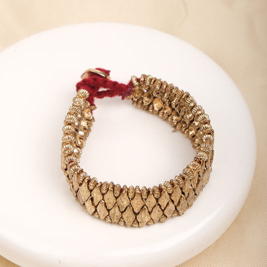 Vintage Elegance Beads Bracelet