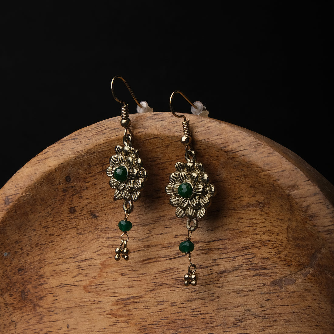 Vintage Phool Beads Dangler Earrings