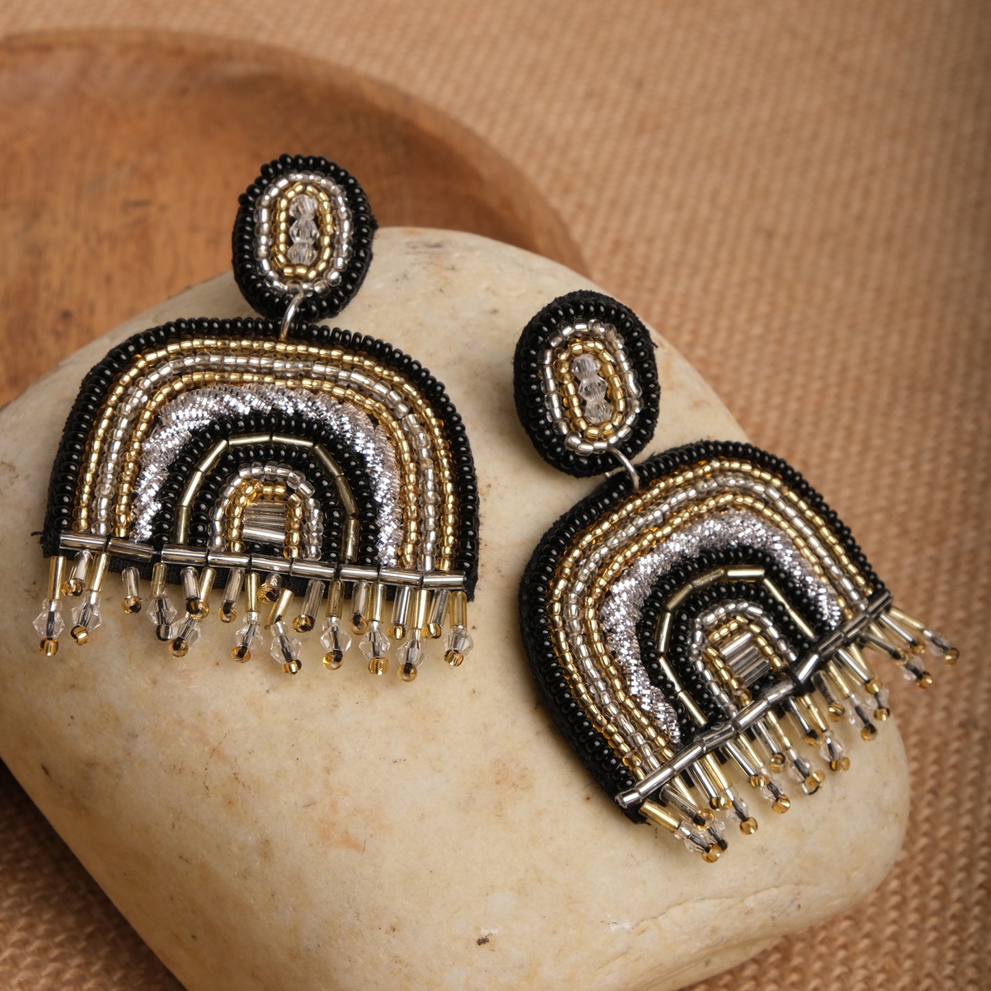 Quirky Tassel Boho Beads Earrings
