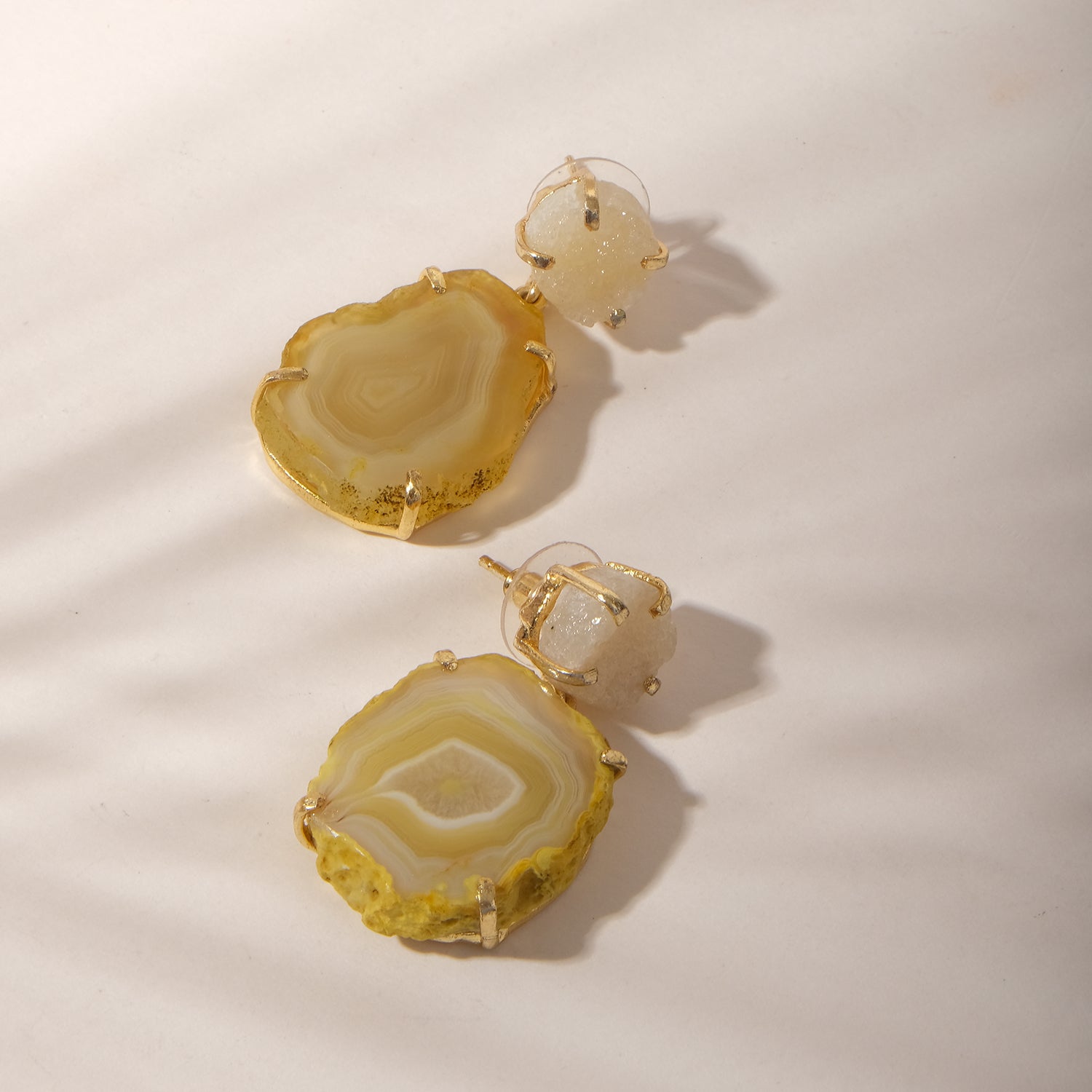 Sunbeam Semi-Precious Drop Earrings