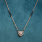 American Diamond Heart Shaped Mangalsutra