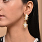 Luxe Gold Baroque Pearl Luster Earrings