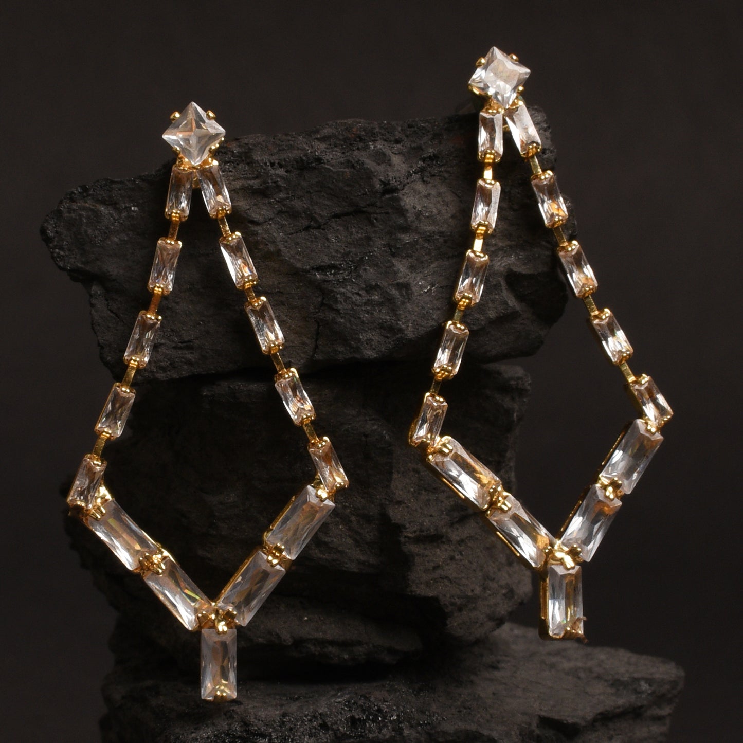 Sparkling Cascade Earrings