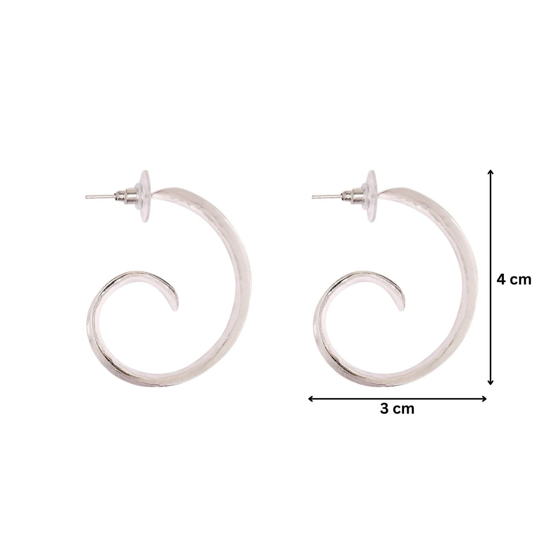 Dazzling Diva Hoop Earrings