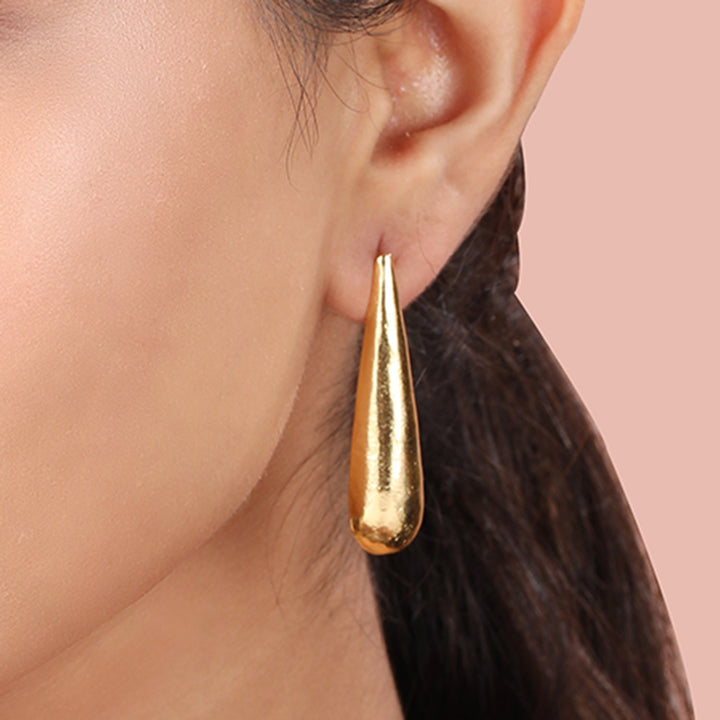 Drop Textured Earrings