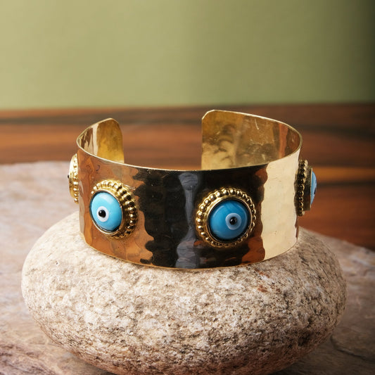 Evil Eye Cuff Bracelet