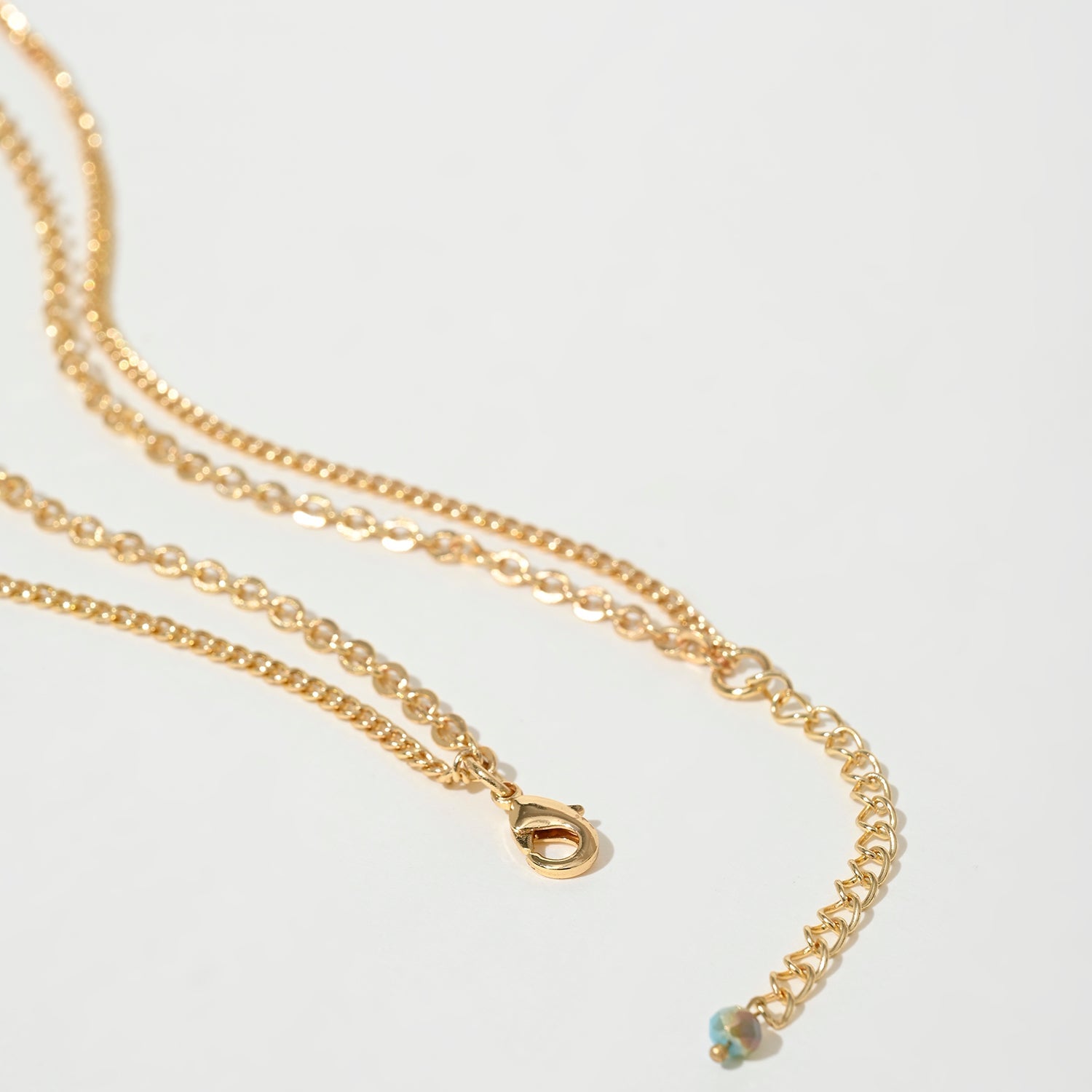 Fish Charm Pearl Necklace with Glass Crystal Beads