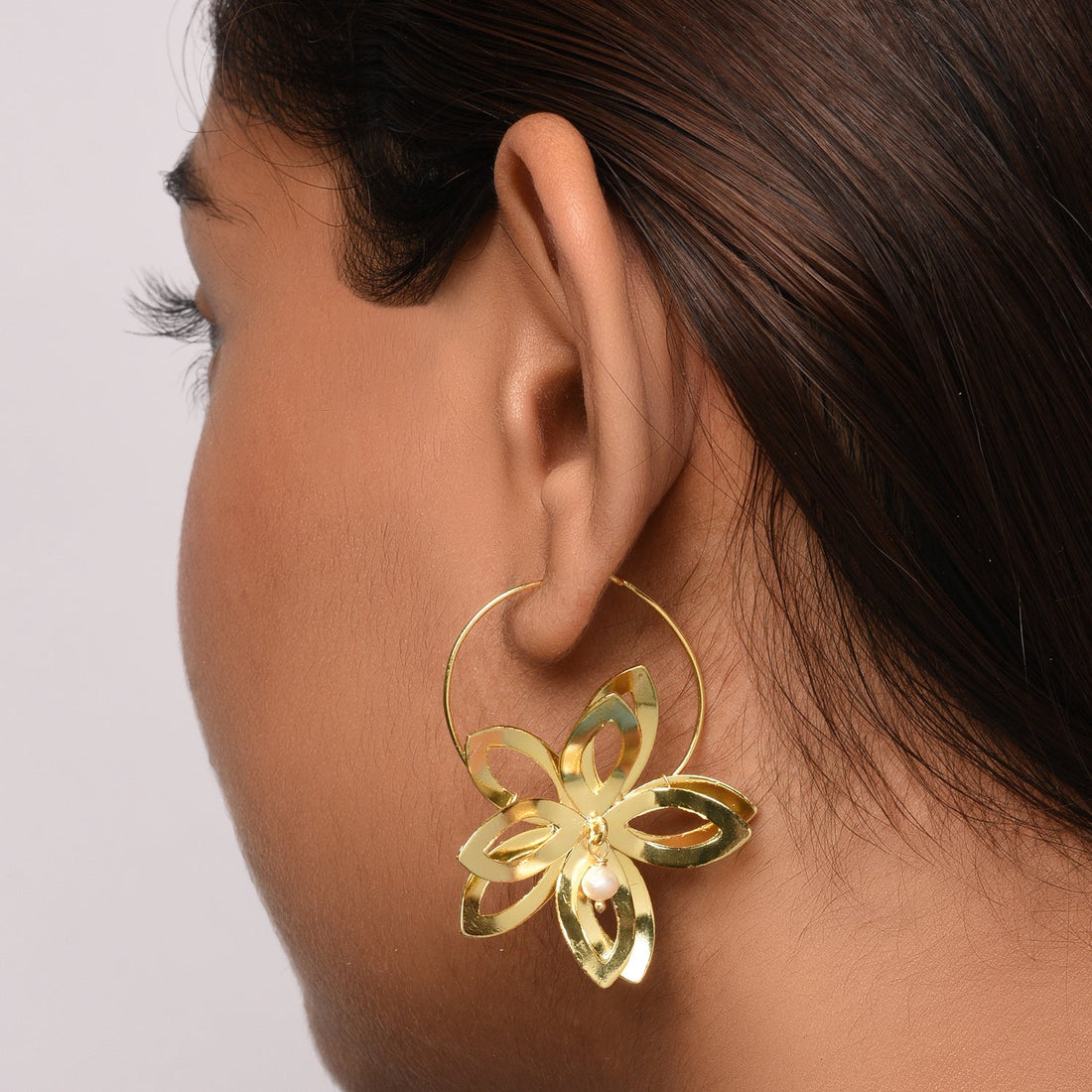 Flower Drop Earrings