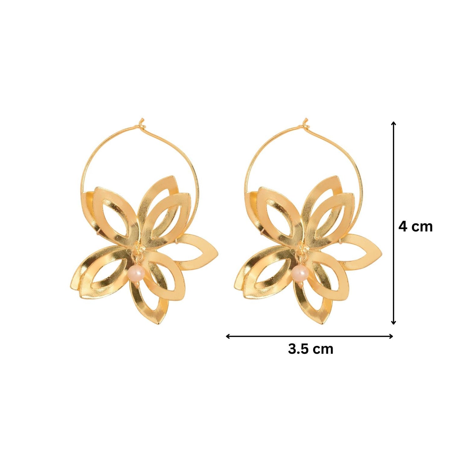 Flower Drop Earrings